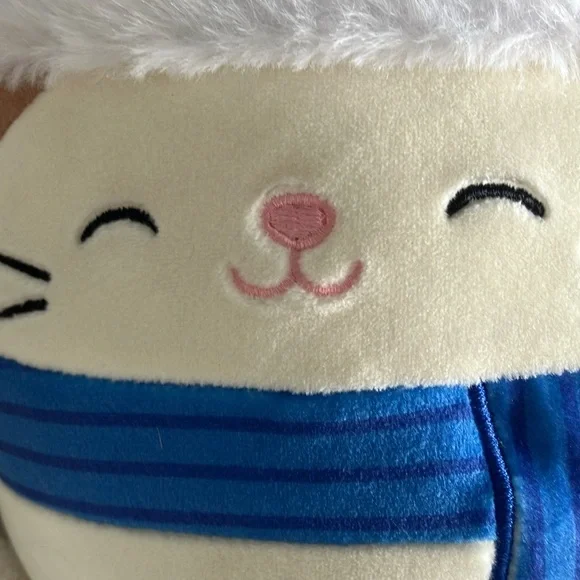 This is Cam, Blue and  white kitty Squishmallow, - Picture 5 of 6